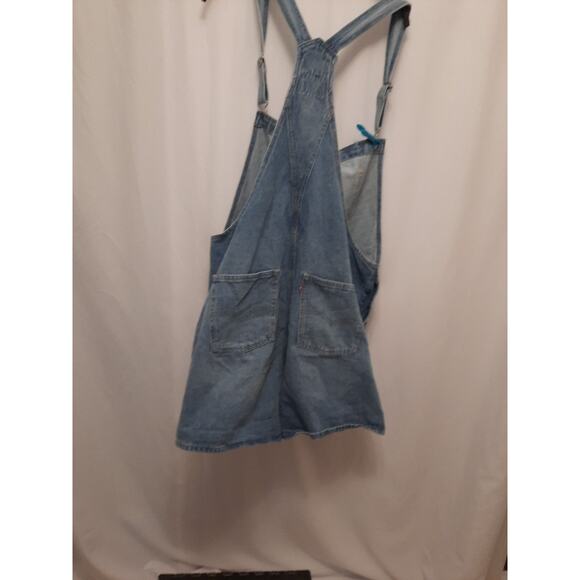 Levi's Wmn "VTG" Shortalls - In the Field XL missing one "button" nwt msrp 69.99 - Picture 8 of 9